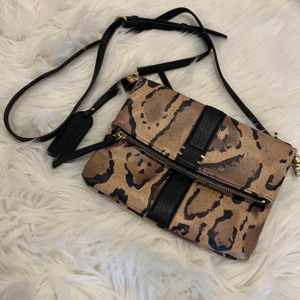 Sole Society Animal Print Crossbody